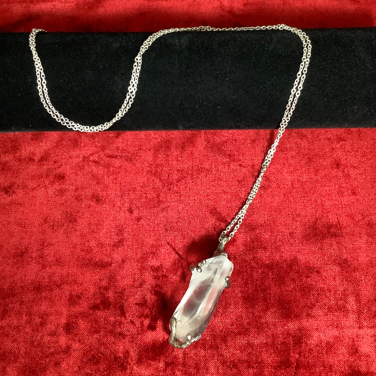 Heather Nan Barber Quartz Necklace