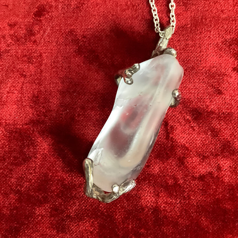 Heather Nan Barber Quartz Necklace