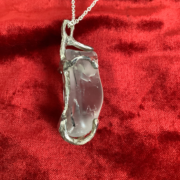 Heather Nan Barber Quartz Necklace