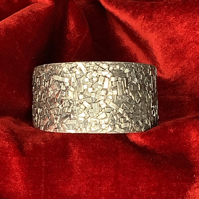 Textured Sterling Cuff