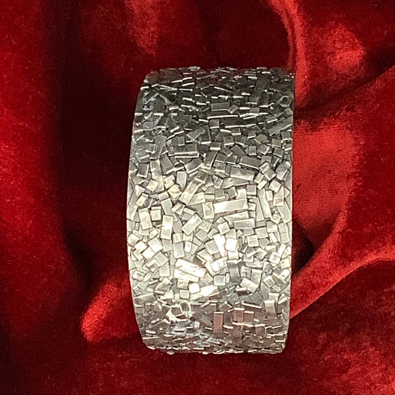 Textured Sterling Cuff