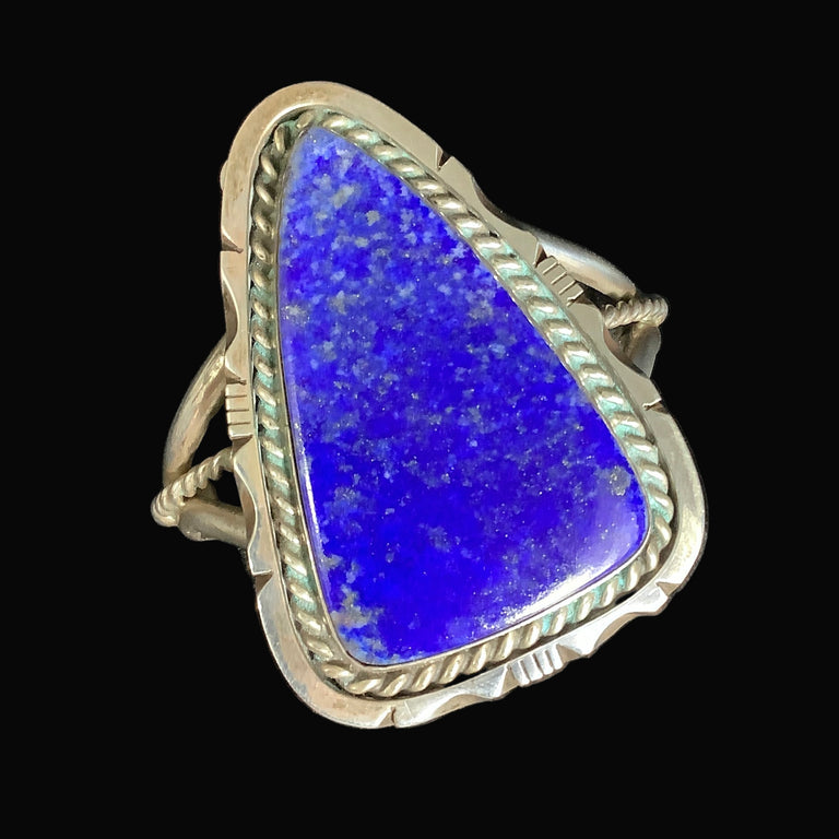 Lapis & Sterling Cuff