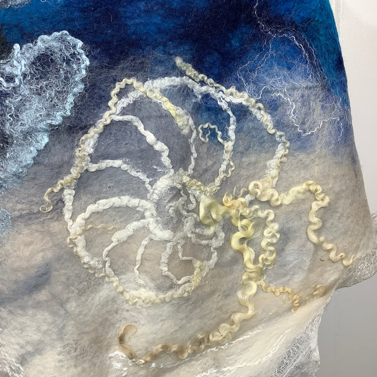 Olena Felted Wool Scarf