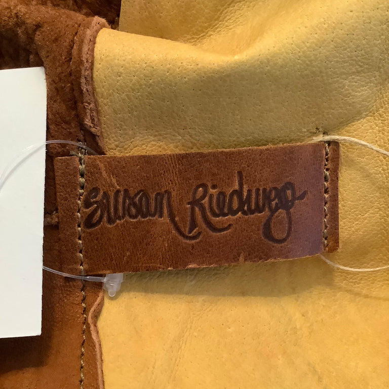 Susan Riedweg Leather Vest