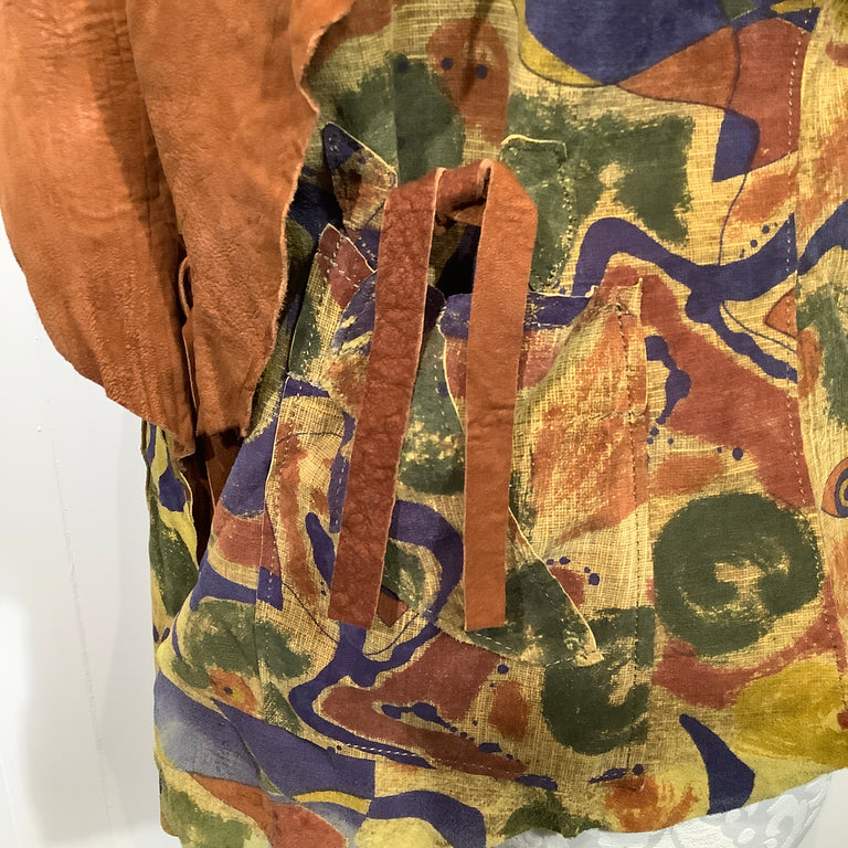 Susan Riedweg Leather Vest