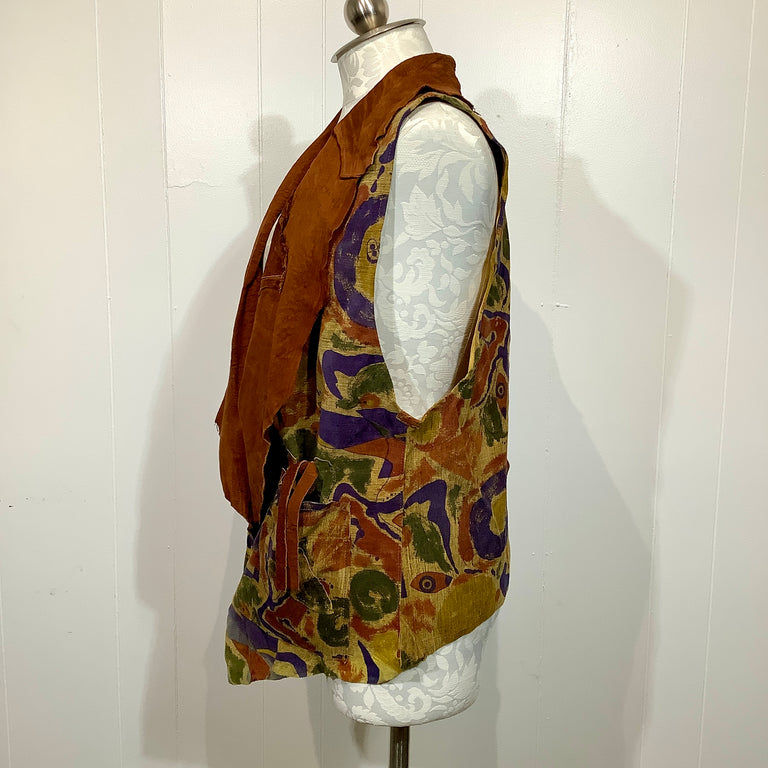 Susan Riedweg Leather Vest