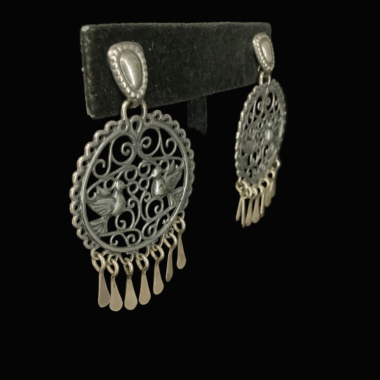 Sterling Bird Earrrings