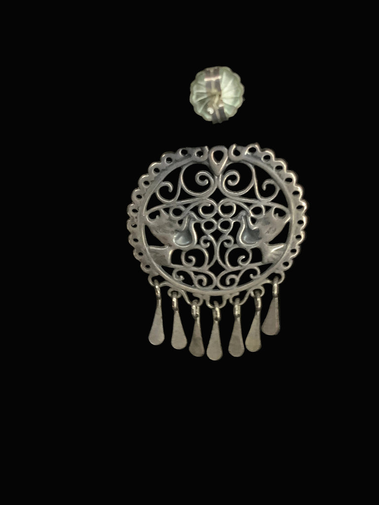 Sterling Bird Earrrings