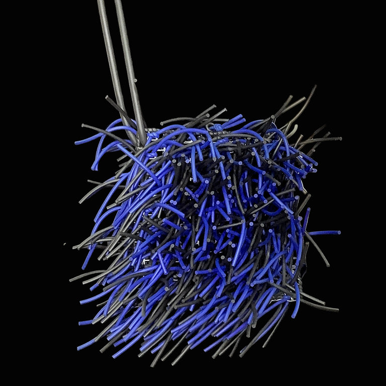 Black & Blue Crossbody Bag