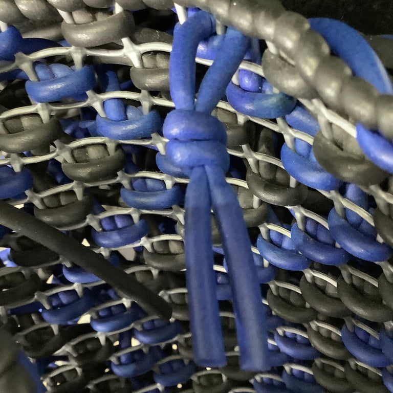 Black & Blue Crossbody Bag