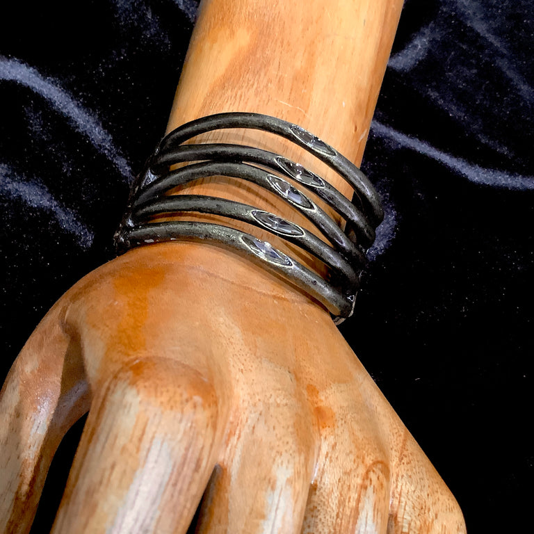 Bronze & Leather Bracelet