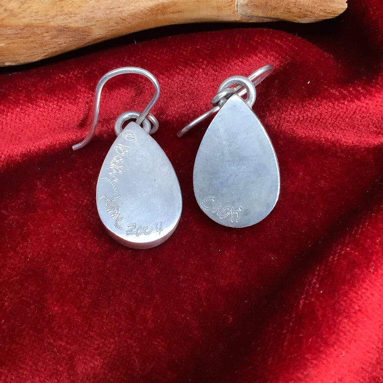 Sterling Silver & Cactus Earrings