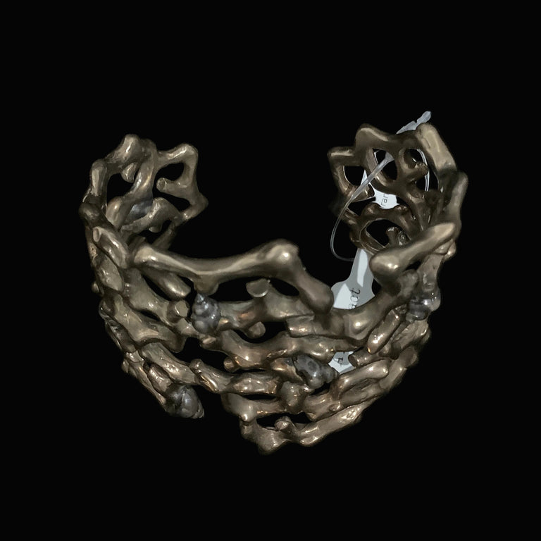 Coral Branch Cuff Bracelet