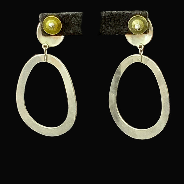 Sterling & Amethyst Earrings