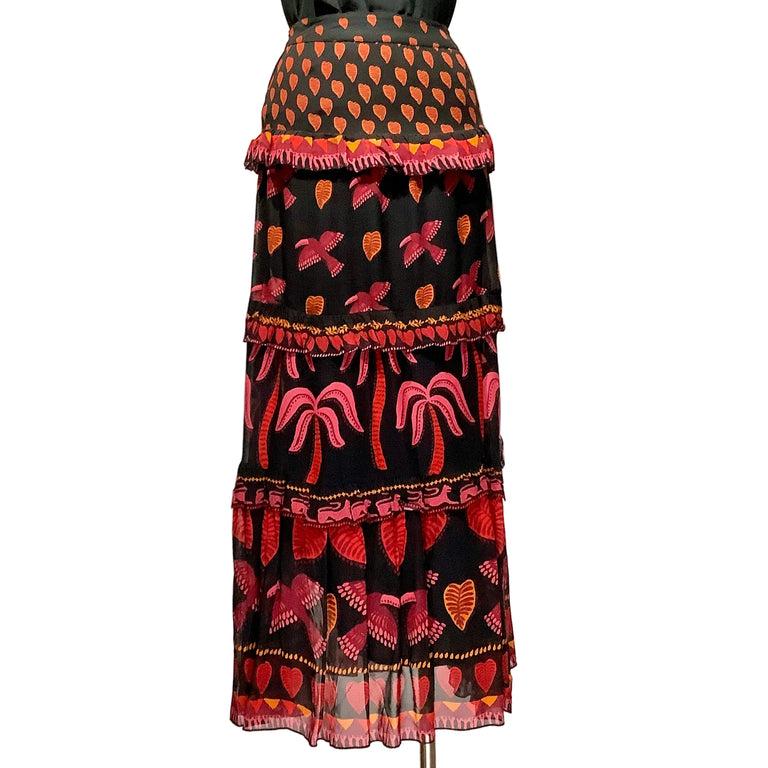 Farm Rio Maxi Skirt