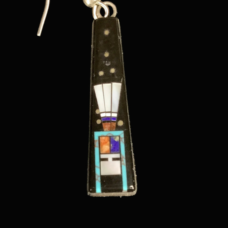 Inlaid Kachina Earrings