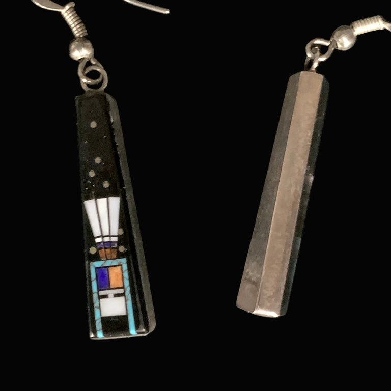 Inlaid Kachina Earrings