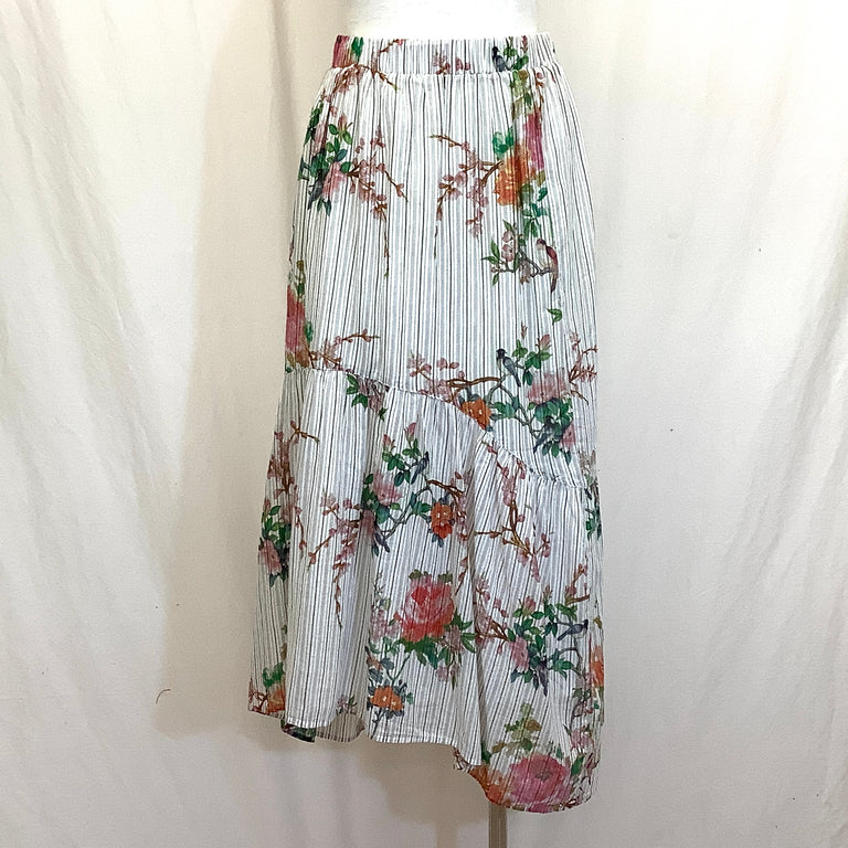 Johnny Was Tiered Maxi Skirt