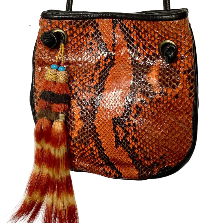 Jose Luis Snakeskin Purse