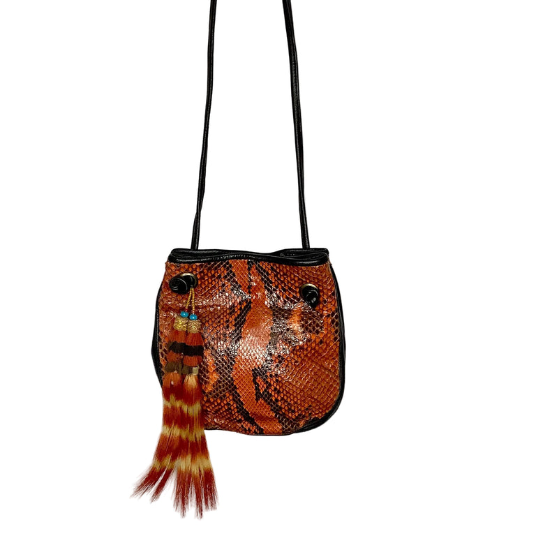 Jose Luis Snakeskin Purse