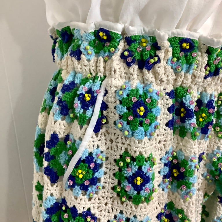 La Fuori Crocheted Shorts