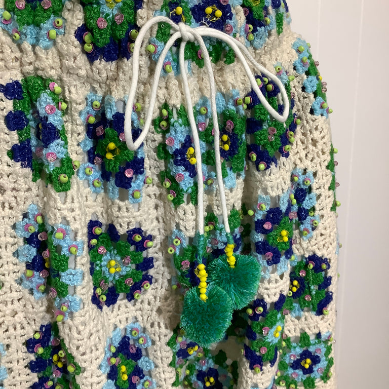 La Fuori Crocheted Shorts