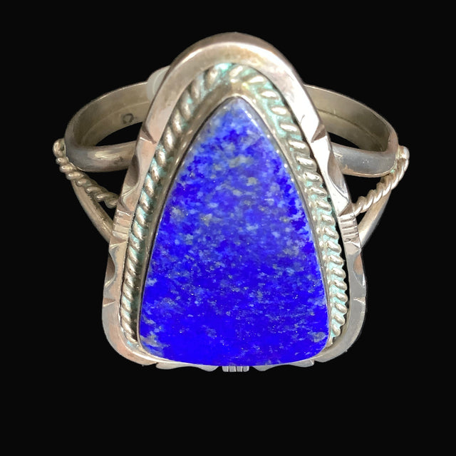 Lapis & Sterling Cuff