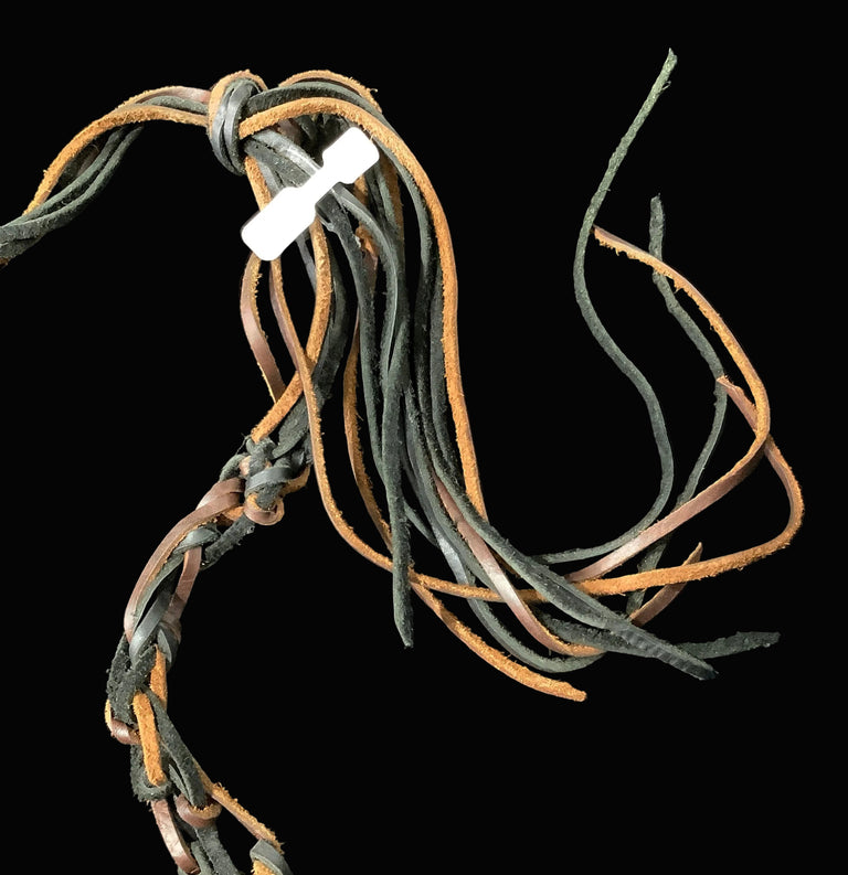 Large Leather Necklace