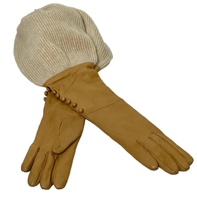 Leather & Cashmere Gloves