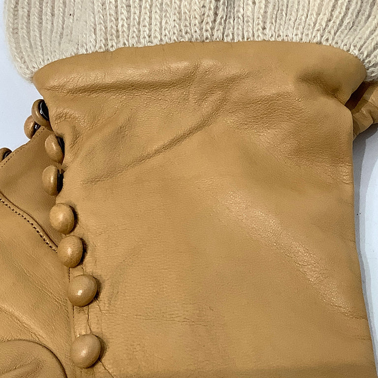 Leather & Cashmere Gloves