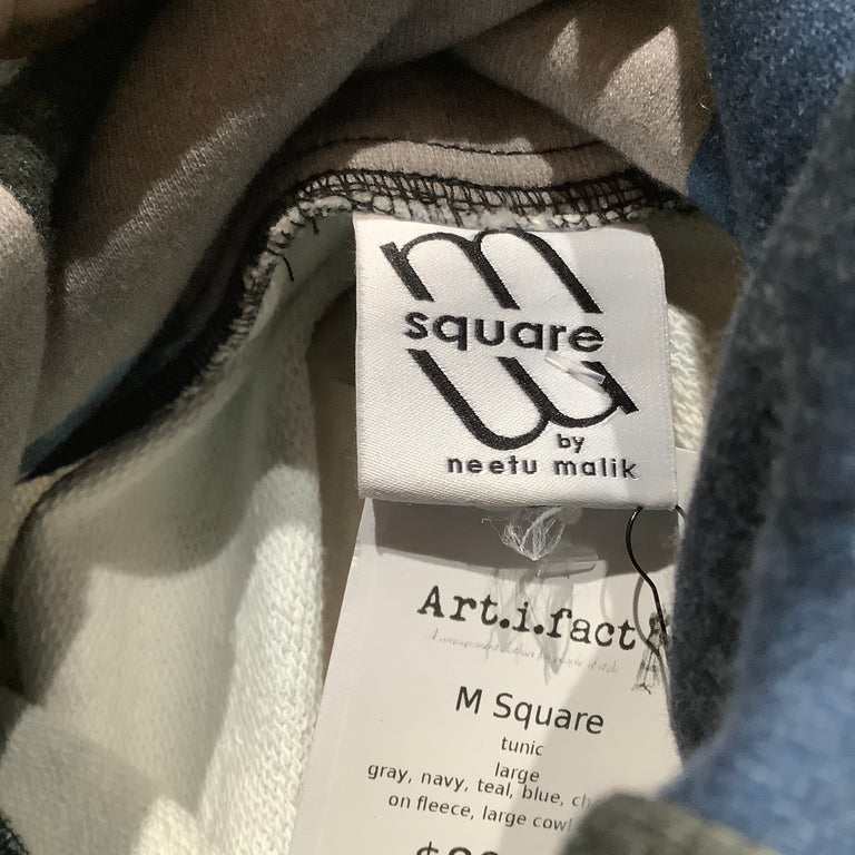 M Square Fleece Tunic