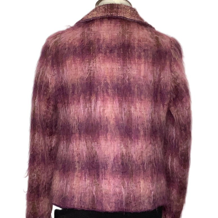 Marni Plaid Cardigan