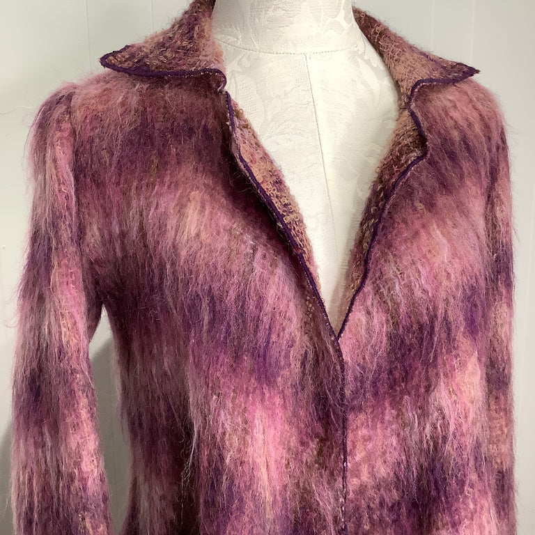 Marni Plaid Cardigan