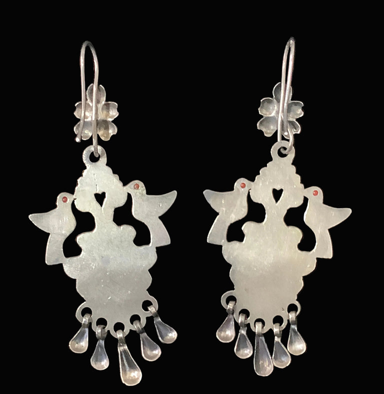 Mexican Bird Earrings