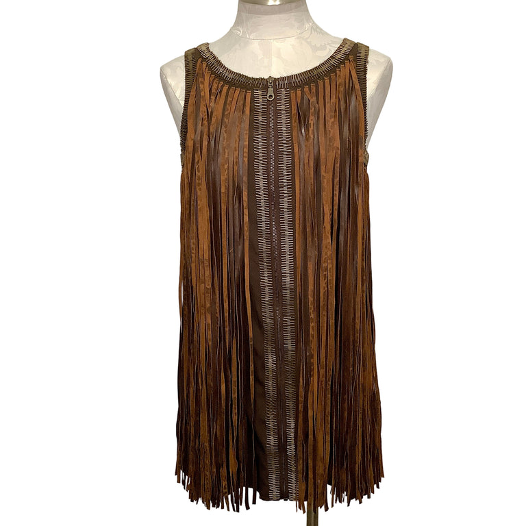 Fringed Old Gringo Dress