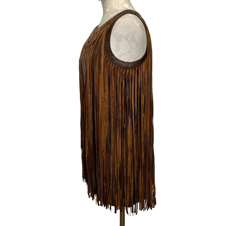 Fringed Old Gringo Dress