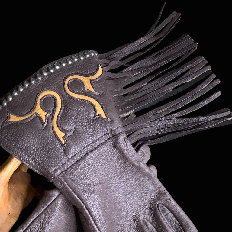 Patricia Wolf Leather Gloves