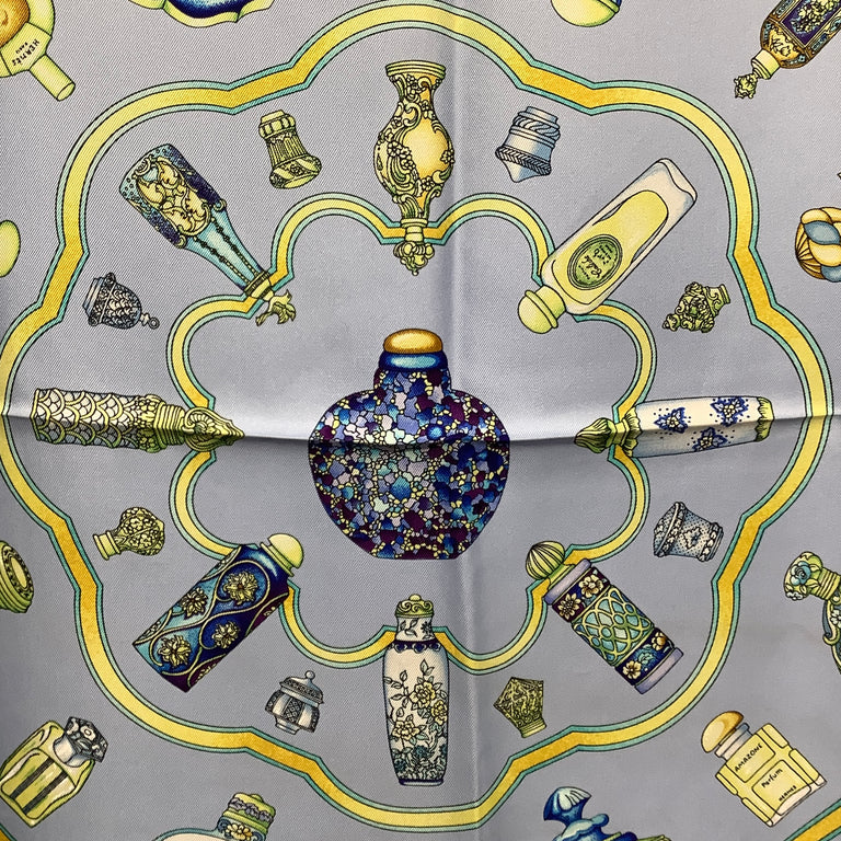 Perfume Bottle Hermès Scarf