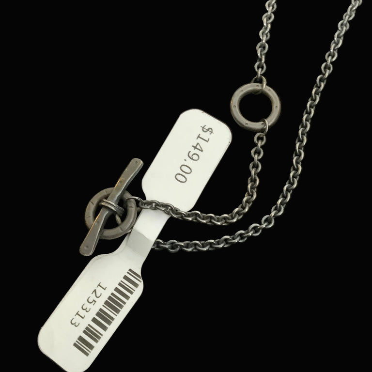 Pyrite & Silver Necklace