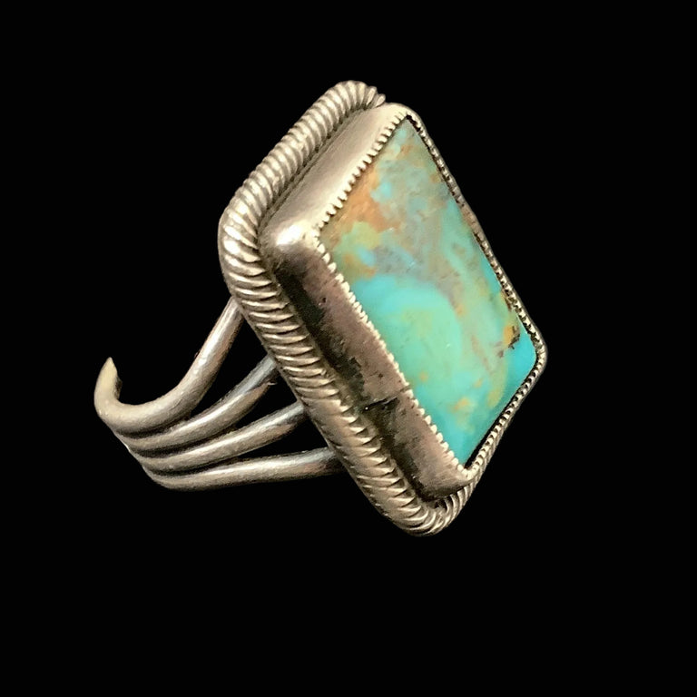 Rectangular Turquoise Ring