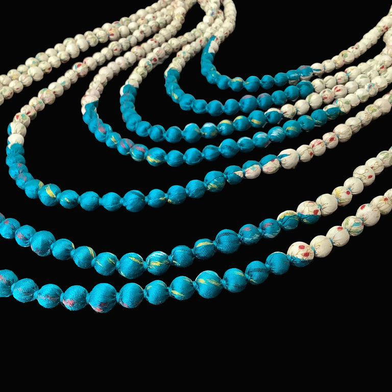 Silk Bead Necklace