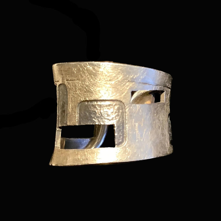 Silver Mondrian Ring