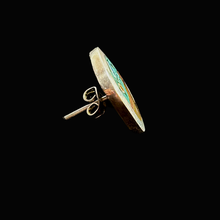 Square Inlay Earring