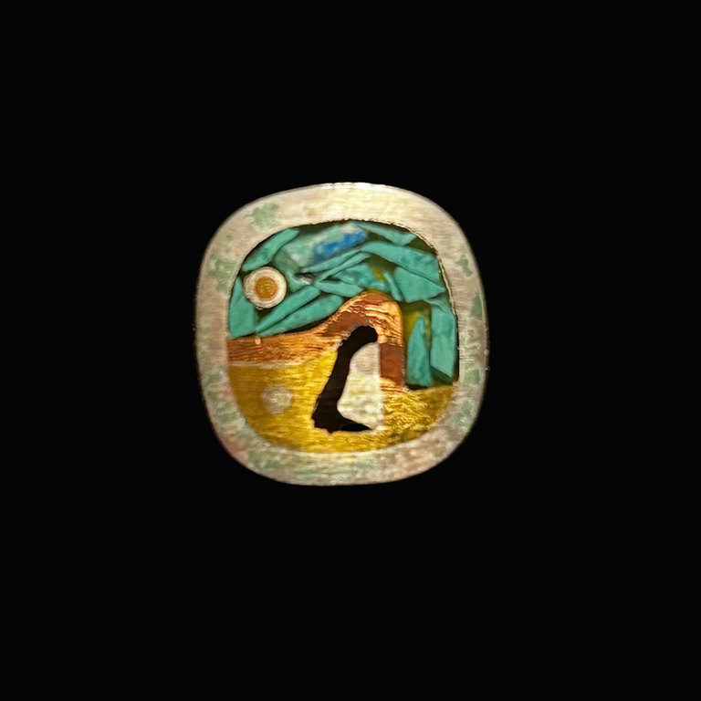 Square Inlay Earring