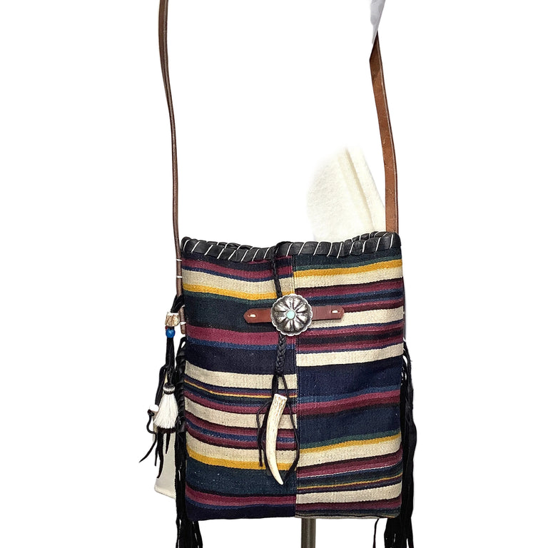 Striped Southwestern Purse