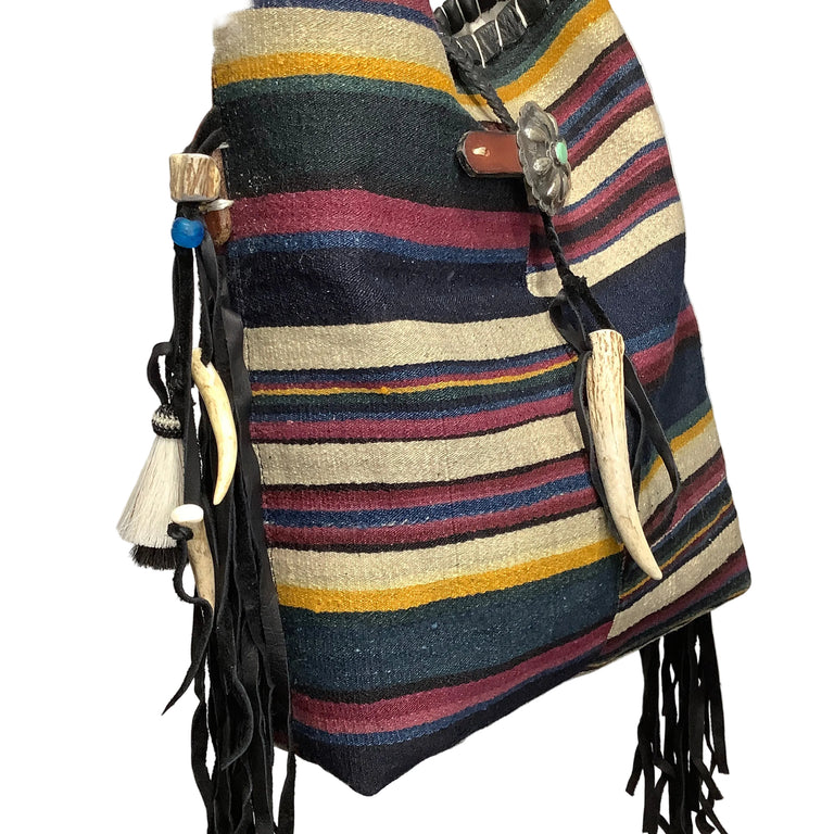 Striped Southwestern Purse