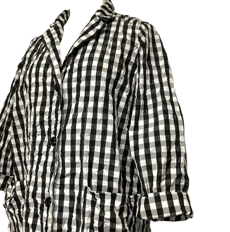 Sun Kim Plaid Duster