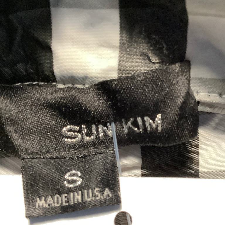 Sun Kim Plaid Duster