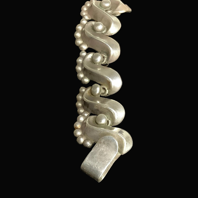 Vintage Taxco Silver Necklace