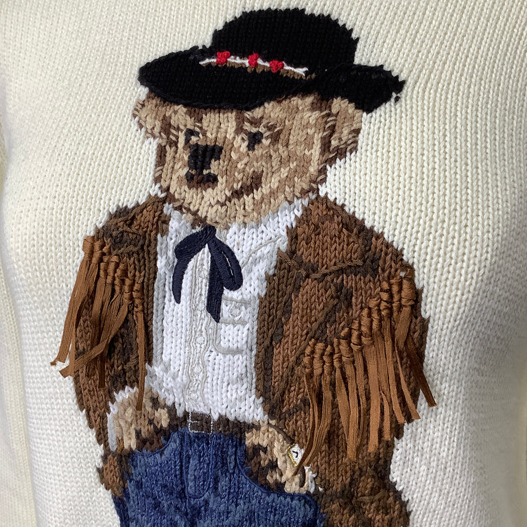 Cowboy Teddy Sweater